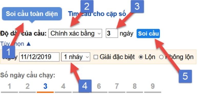 Thống kê soi cầu Rồng Bạch Kim